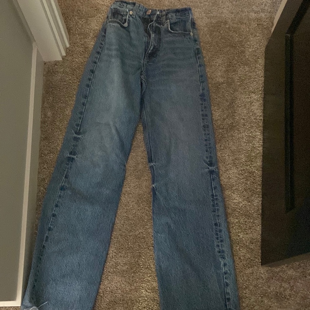 Zara wide leg jeans